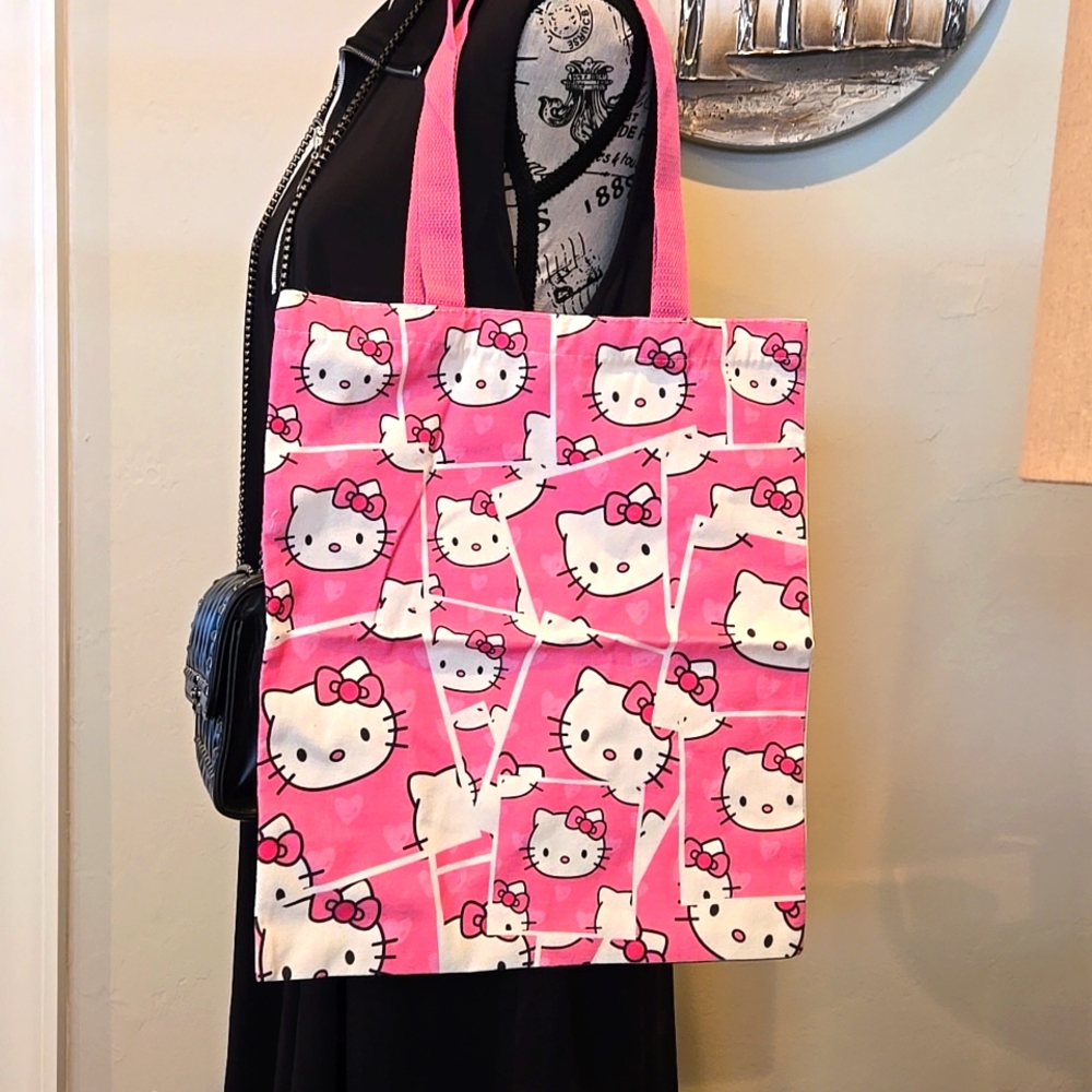 Hello kitty oversized canvas tote bag. Make your best offer